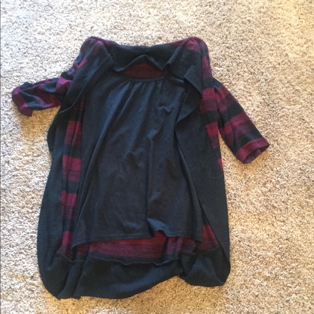 Cardigan shirt